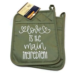 2-pk Silicone Potholder Mittens